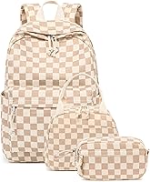 Vista 10 de Bluboon Juego de mochila para adolescentes, mochila escolar para niñas, lonchera y lápices, bolsas para estudiantes, 3 en 1, rosa-3 juegos, Escuela