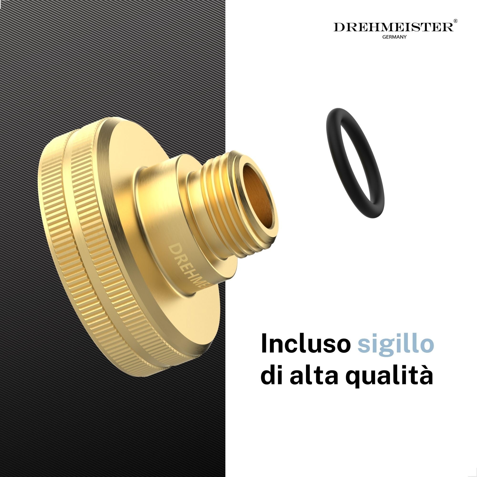 Adattatore Per Gas GPL 1/4R X 1/8lks – Connettore Per Fornello Da Campeggio O Propano