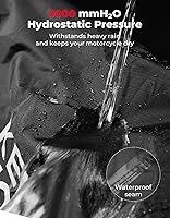 Vista 2 de KEMIMOTO Funda para motocicleta 420D resistente al agua, compatible con los modelos Softail Dyna, Standard Heritage Classic 114 Shadow Cruiser