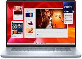 Dell Laptop Inspiron 16 Plus 7640: tela sensível ao toque FHD de 16 polegadas, Intel Ultra 9-185H, 16 GB RAM, SSD de 1 TB, chave IA Copiloto, webcam, Wi-Fi 6E, BT, teclado retroiluminado, HDMI, USB-C
