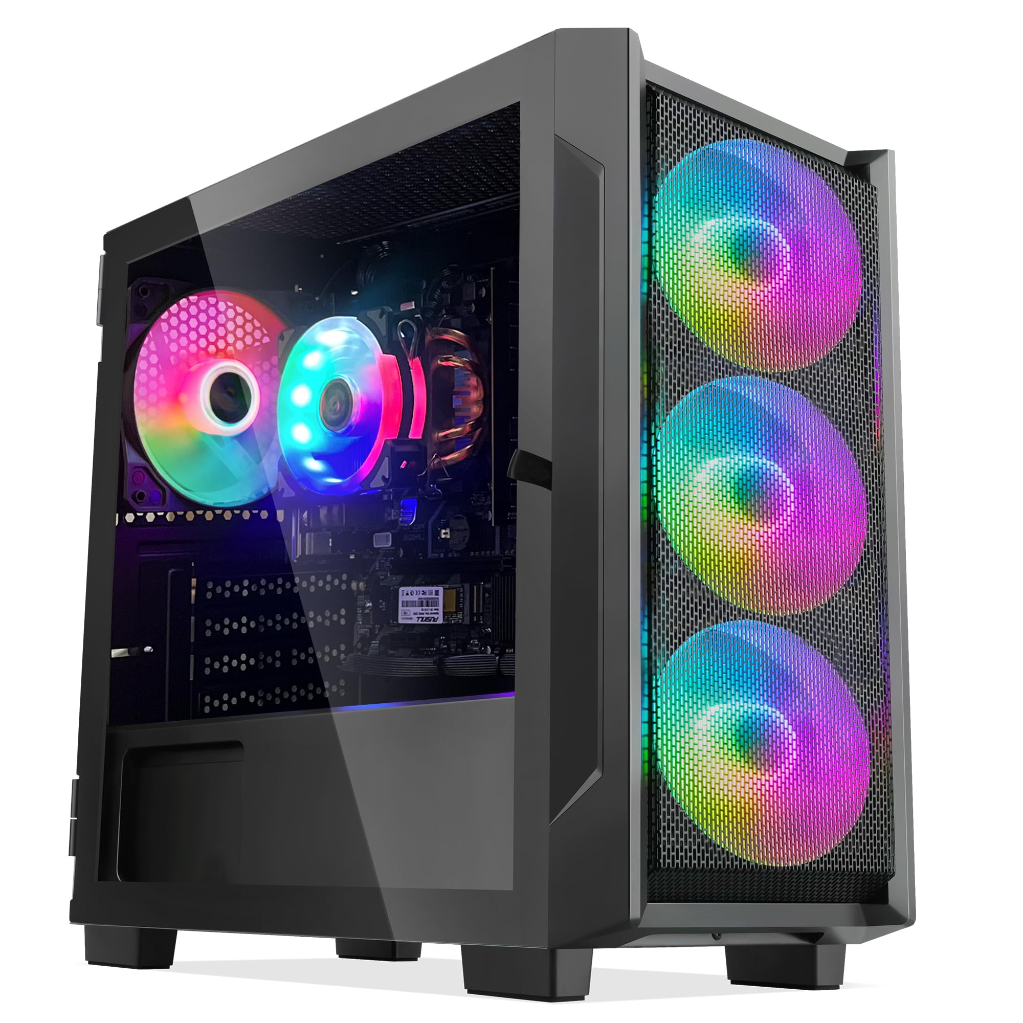 ゆ*き様 PC Ryzen5 2600 GTX650Ti MEM16GB　M2S HOENGAGER Artist Gaming PC Desktop - AMD Ryzen 5 5600G 6-Core 3.9