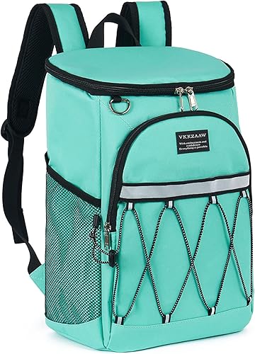 Mochila enfriadora con 26 latas aisladas a prueba de fugas para mujeres y hombres, playa, camping, picnic, pesca, senderismo, almuerzo, mochila