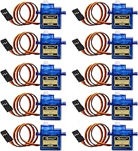 10Pcs SG90 9g Micro Servos for RC Robot Helicopter Airplane Controls Car Boat