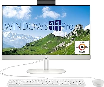 HP 23.8'モニター デスクトップ Win11 i5 SSD Office HP 23.8 inch All-in-One Desktop PC FHD Touchscreen Intel i3