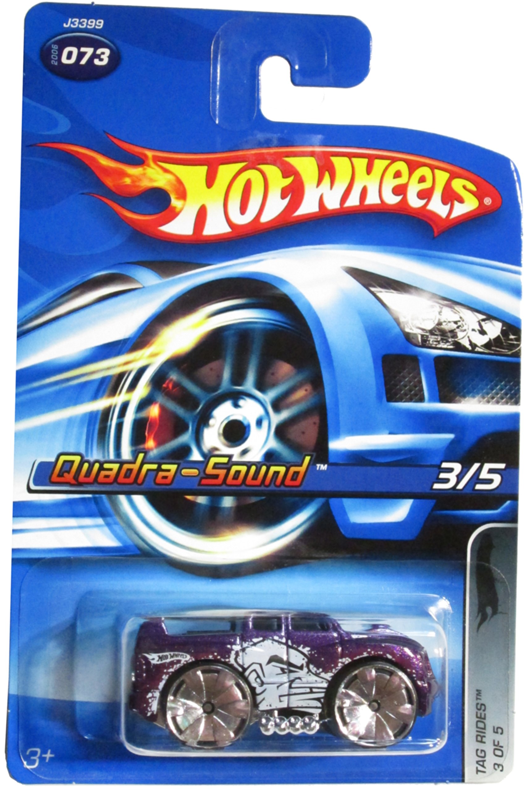 Amazon.com: Mattel Hot Wheels 2006 1:64 Scale Purple Quadra-Sound