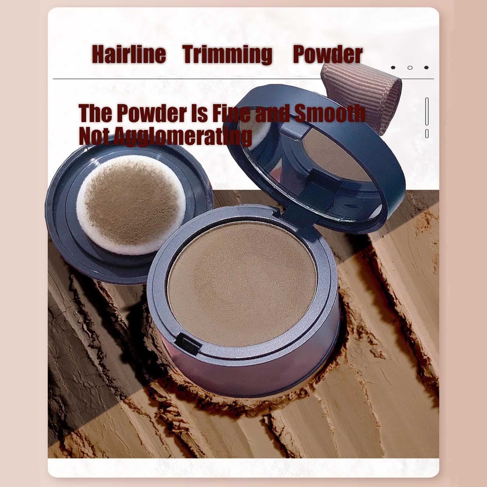Instantly Hair Shadow Powder, Dark Brown Root Dye Shadow Cover - Image 3