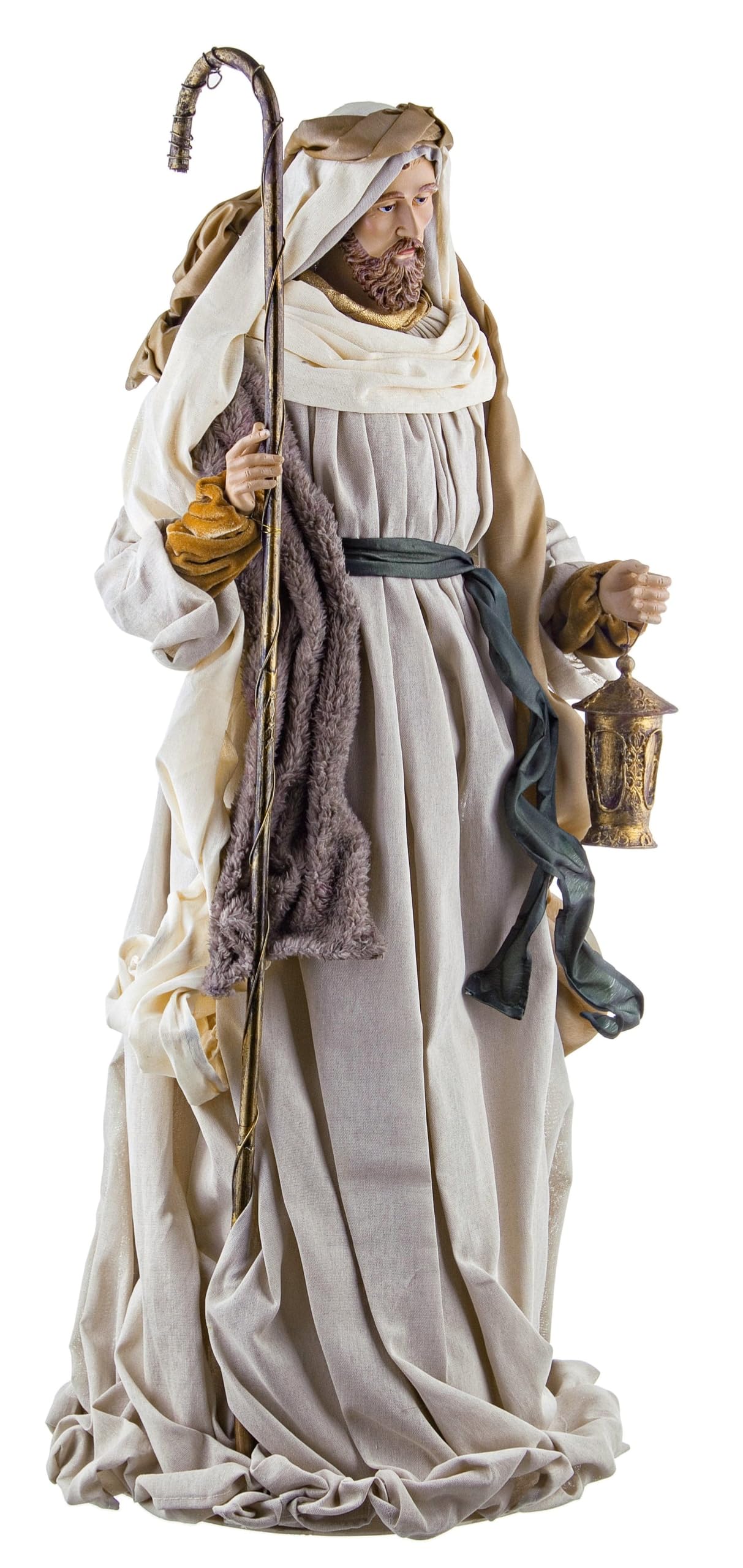 Bizzotto Figura Decorativa per Presepe, San Giuseppe, per Natività e Scenografie Natalizie