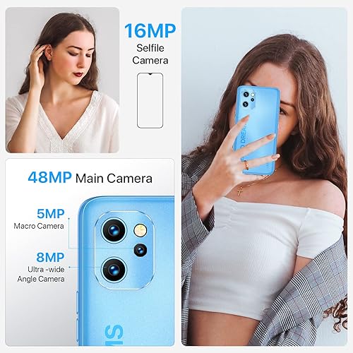 Miniatura 9 de UMIDIGI Power 7 MAX - Teléfono celular desbloqueado, batería de 6 GB+128 GB 10000 mAh, pantalla completa de 6.7 pulgadas + cámara triple AI de 48