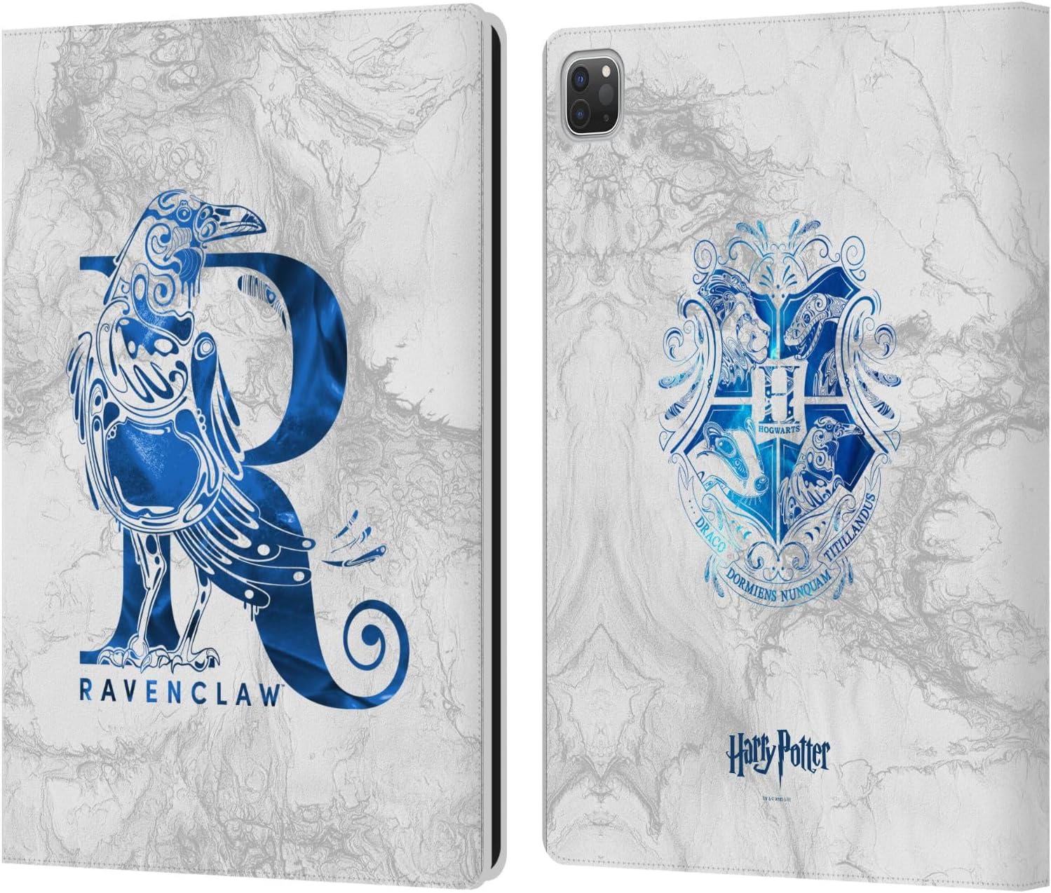 Head Case Designs Officially Licensed Harry Potter Gryffindor Aguamenti Deathly Hallows IX Leather Wallet Case Compatible with Apple iPad 10.2 2019/2020/2021