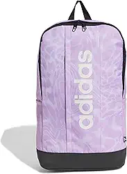 Mochila Adidas Linear Graphics 18 Litros lavender/bliss lilás/branco JG5799