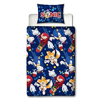 Character World Sonic The Hedgehog Official Single Duvet Cover