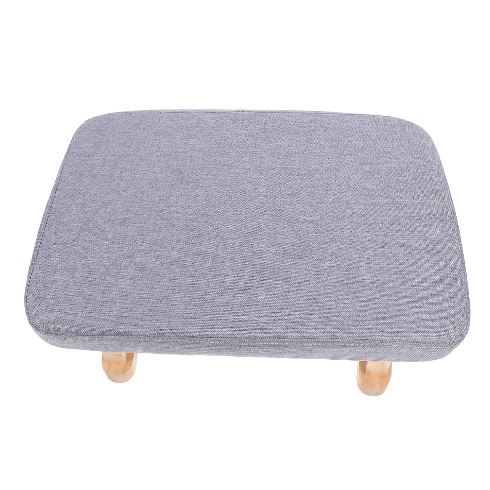 Tabouret de prière bois rembourré contre l'inconfort postural au salon