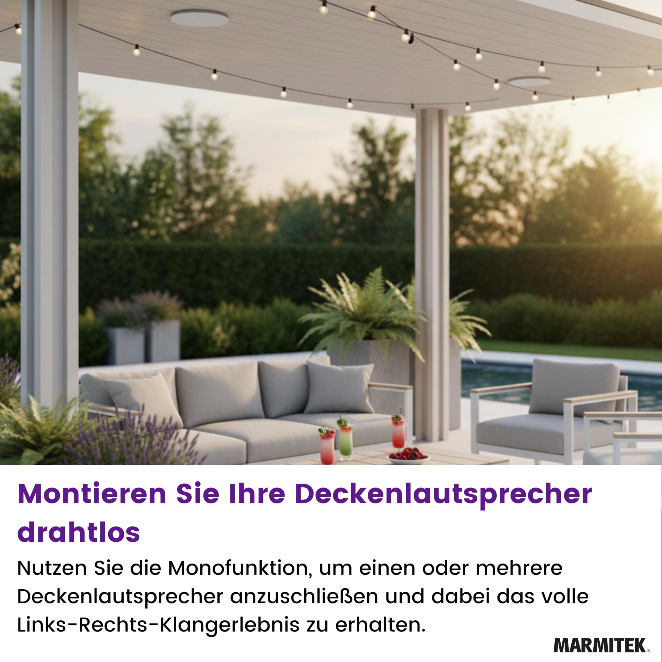 Marmitek Speaker Anywhere 750 - Kabellose Lautsprecherverbindung HiFi 50W – Bild 3