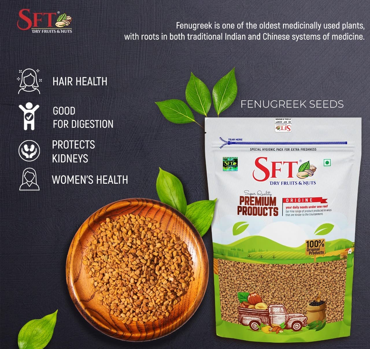 SFT Fenugreek (Methi), 200g - Image 4 thumbnail