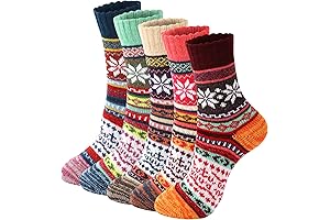 Warm and Cozy Women's Wool Socks: Perfect for Winter