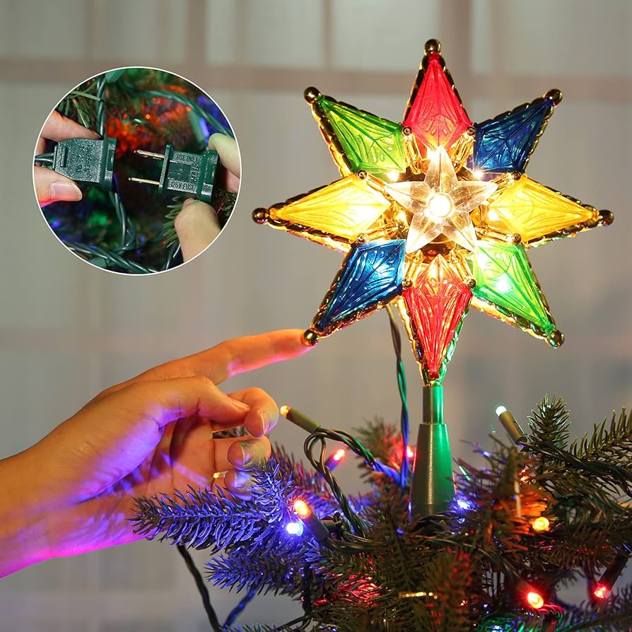 star treeです Christmas Decorations - 3' Dimensional Nativity Star