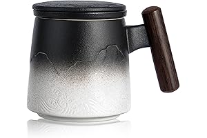 Suyika Tea Cup with Infuser for Men