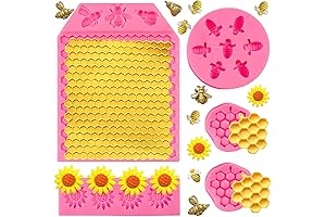 Rainmae Bee Fondant Molds: Perfect for Buzzing Bakery Creations