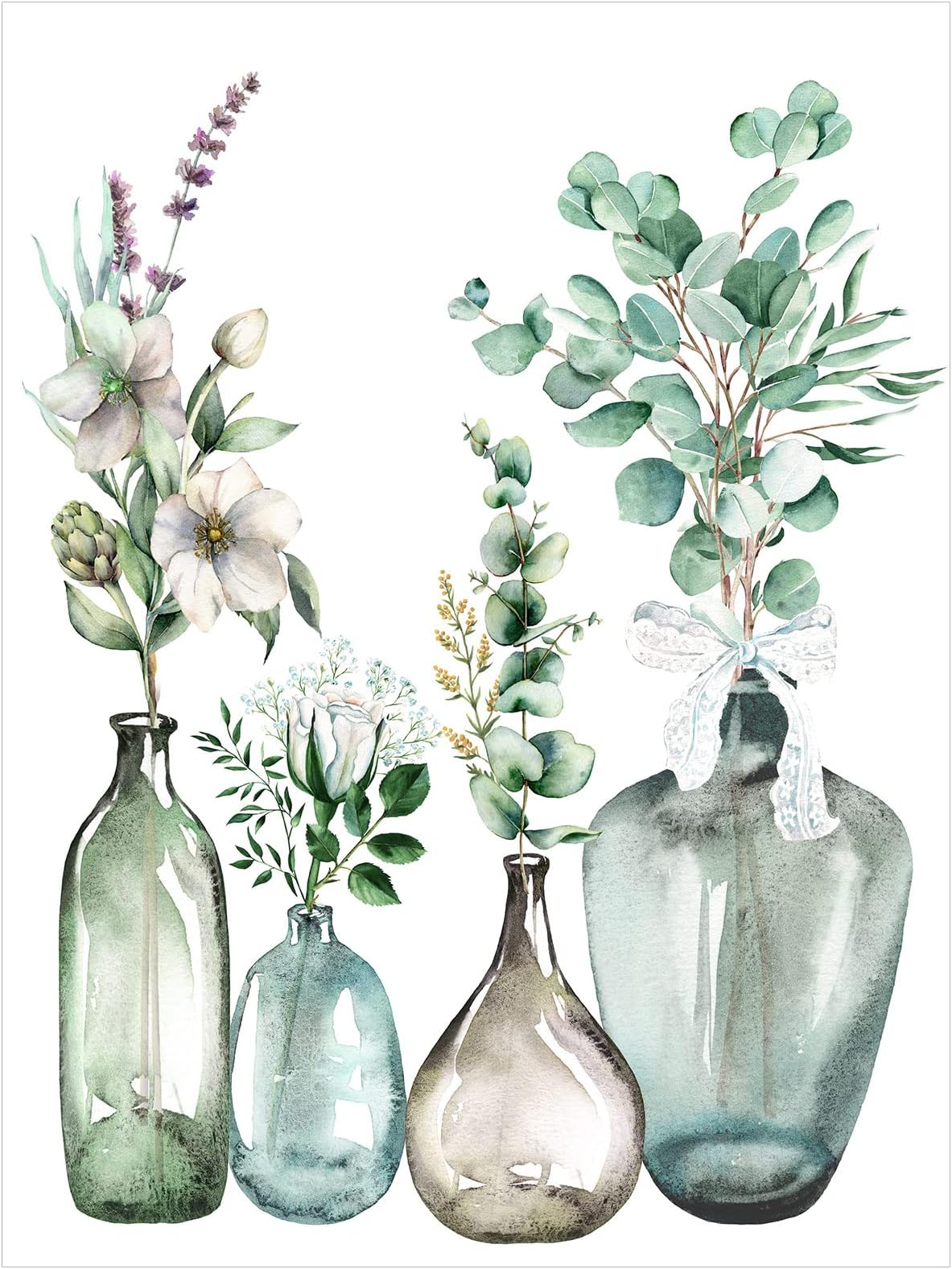 Tatuo Green Plant Diamond Painting Kits for Adults 5D Drill Large Diamond Painting Cross Stitch Art Embroidery Paintings for Adult Beginners Home Wall Decor Craft Gift 12 x 16 Inches