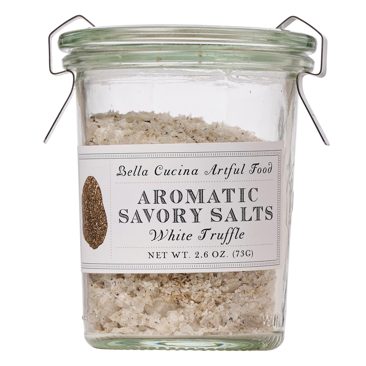 Limited Holiday Edition. Bella Cucina Sweet Heirloom Popcorn Gift with White Truffle Salt