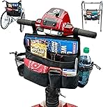 High Road Mobility Scooter Bag, Walker Caddy and Wheelchair Storage Bag - 8-Pocket Mobility Organizer with Bottle and Cup Holder for Wheelchairs, Walkers and Scooters