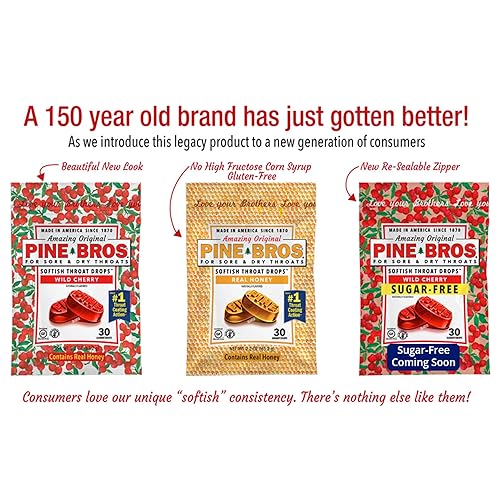 Miniatura 4 de Pine Bros. Gotas para la garganta Softish 30 Gotas - Paquete de 2