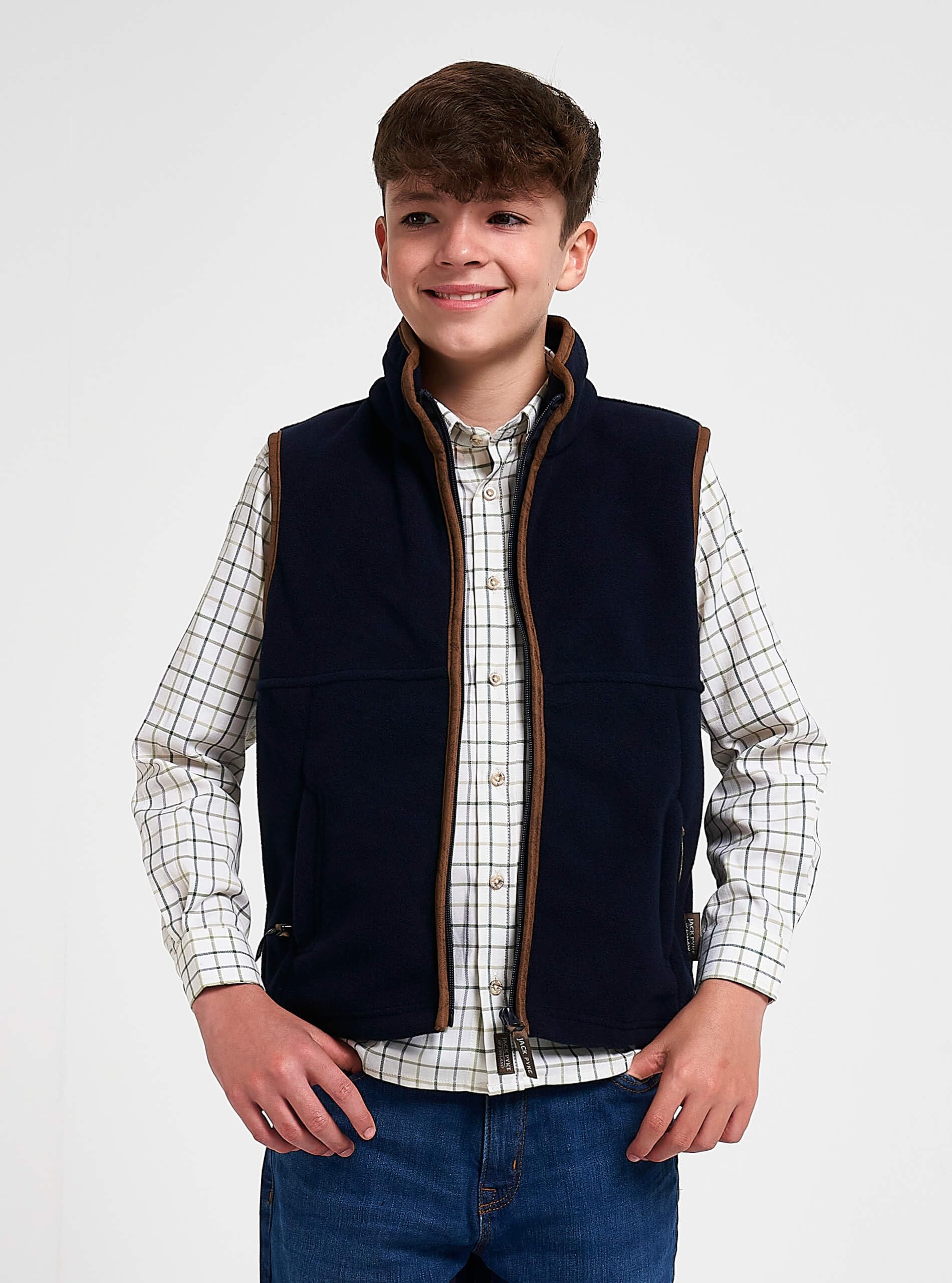 JACK PYKE Junior Countryman - Kinder Fleece-Weste