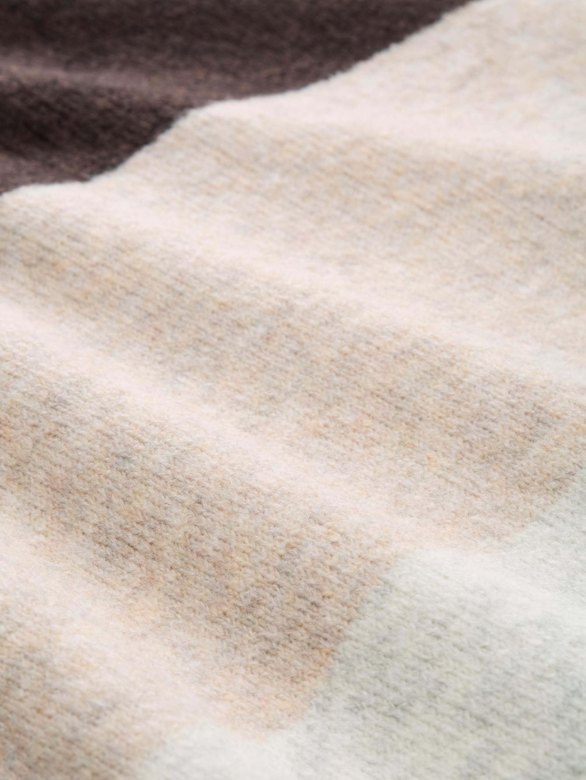 TOM TAILOR Denim Damen Strickpullover mit Colour Blocking