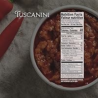 Vista 2 de Tuscanini Chile calabrian picado de alta calidad en aceite de oliva, 9.2 onzas (paquete de 3) solo 3 ingredientes, totalmente natural, nada