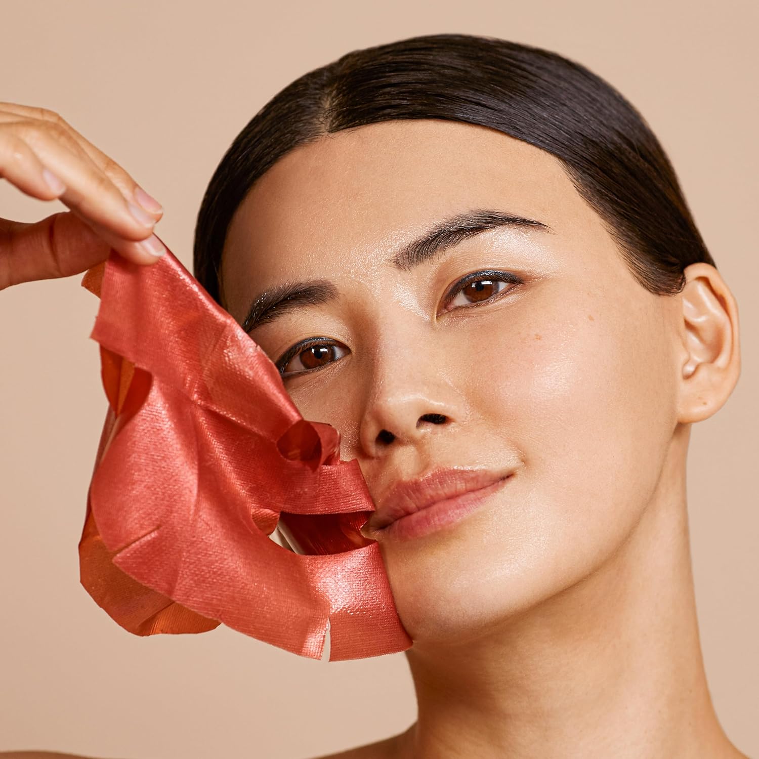 MZ SKIN Vitamin-Infused Meso Face Mask - Hydrogel Treatment for Pigmentation, With Antioxidants, Niacinamide, Hyaluronic Acid & Vitamin C, Fragrance Free - Image 5