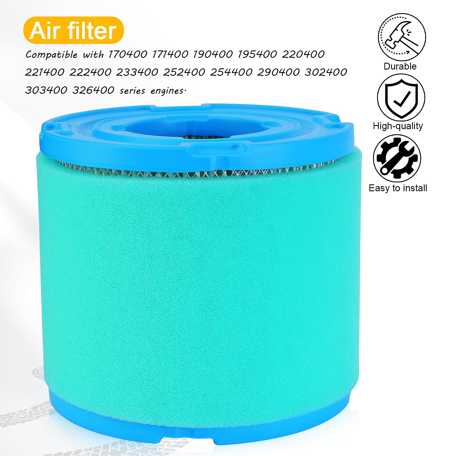 Luftfilter-Set Für Rasenmäher & Kleingeräte – Ersatz Für LG393957, PT9334 – Mit Vorfilter