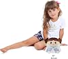 Mattel Star Wars Cuutopia Plush Figure, 10-inch Princess Leia Soft Rounded Pillow Doll, Collectible Toy Inspired by the Fan-Favorite Character