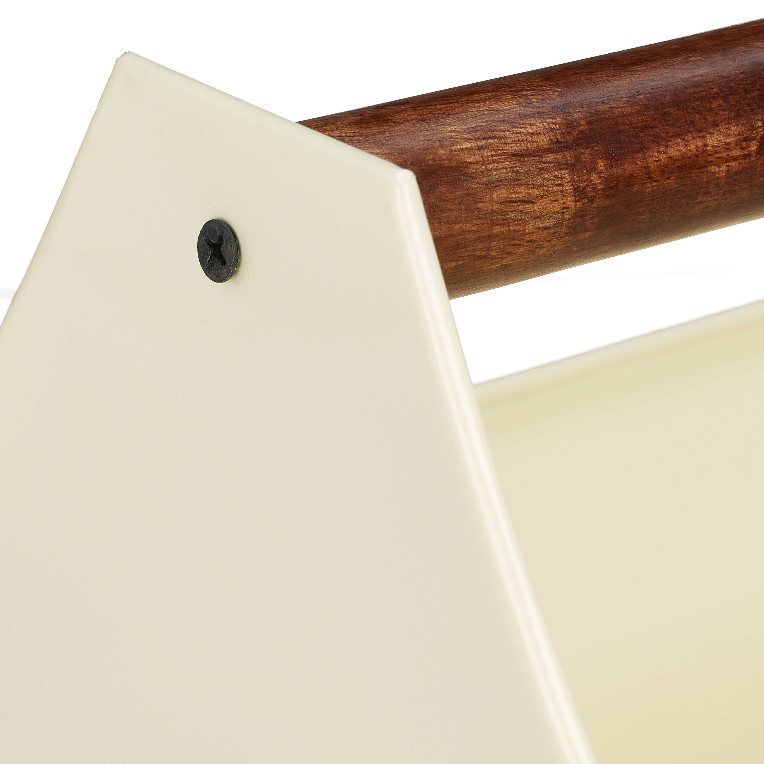 ferm LIVING Grib gereedschapskist, beige, 35 cm breed, ijzer