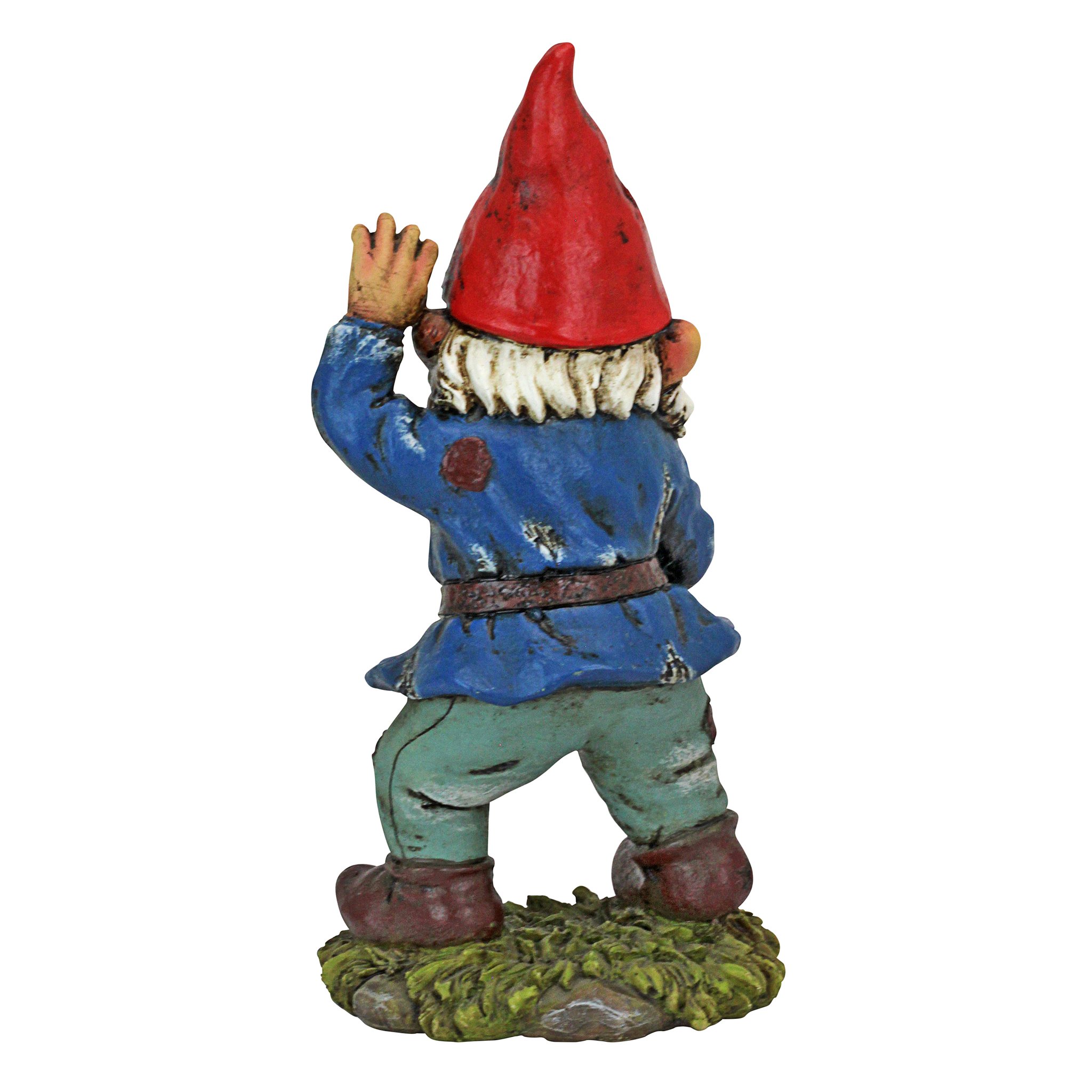 Design Toscano Apocalisse Statua Gnomo da Giardino, Multicolore
