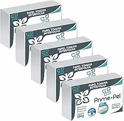 Papel Toalha Interfolha Branco Luxo Banheiro 5000 Folhas