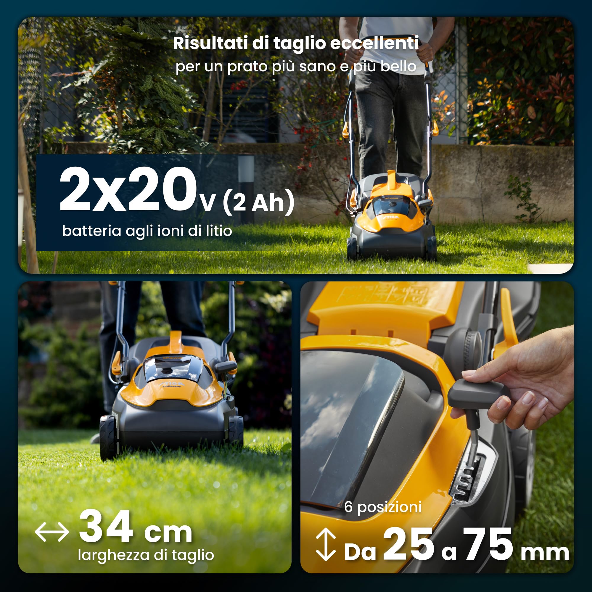 STIGA Collector 136e Kit + GT 100e Set di attrezzi