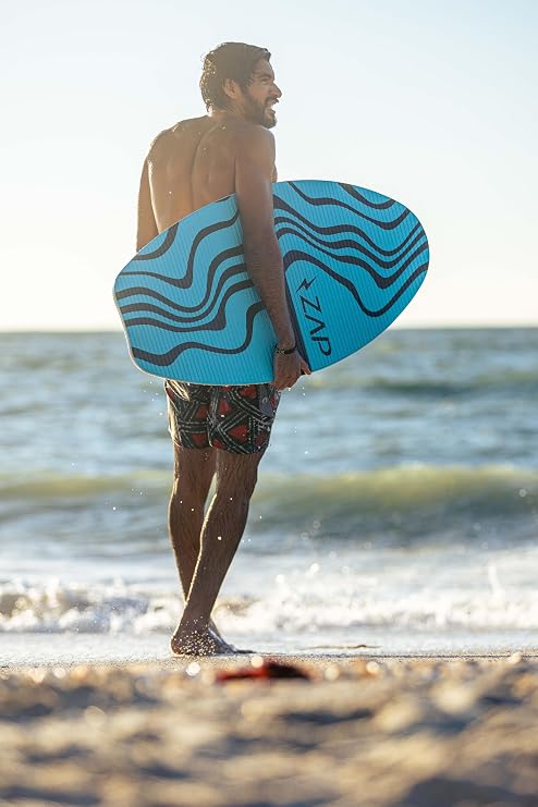 Zap Skimboards Freestyle Skimboard, ComposiliteTM Construction, Wraps, Lines, Tricks and Sandsliding