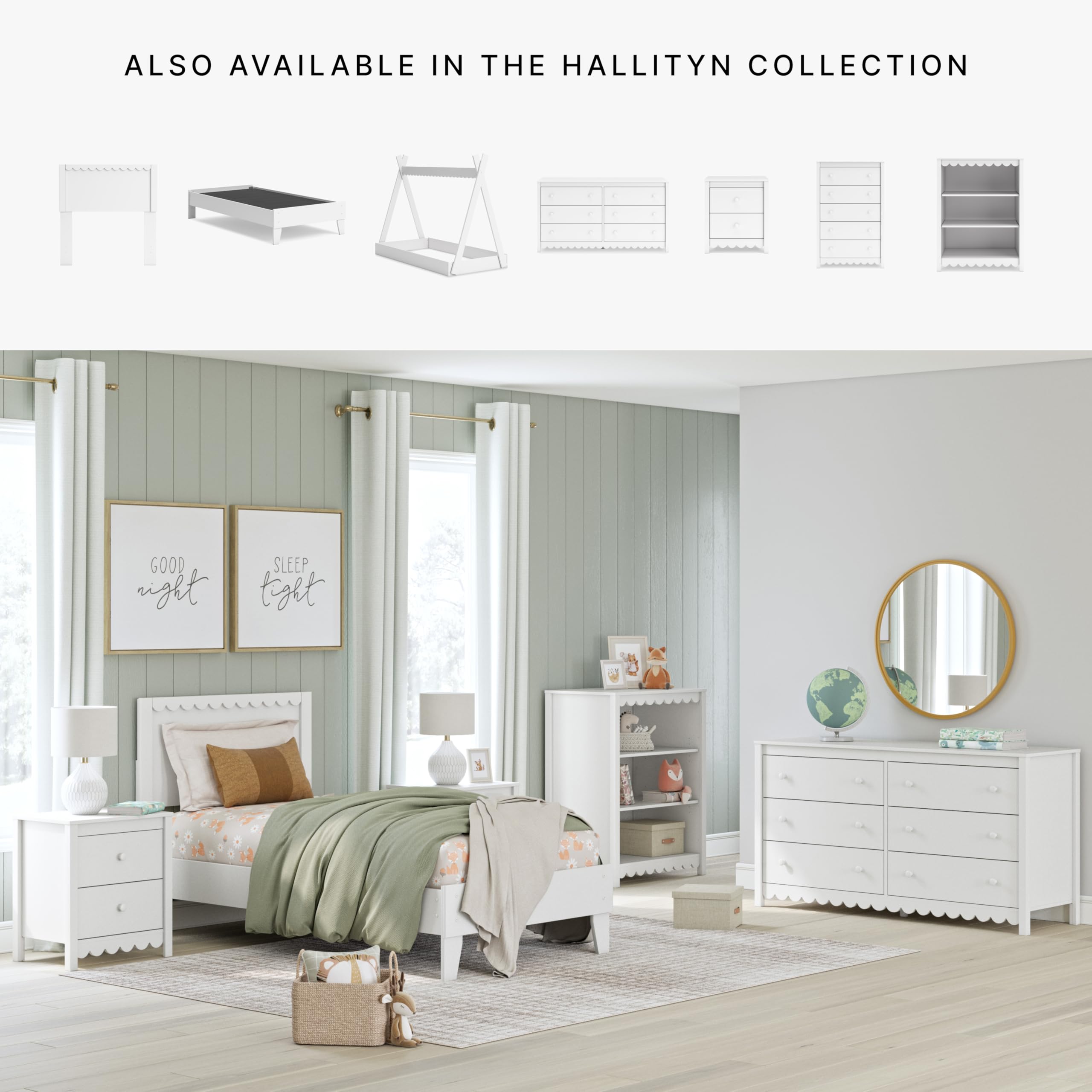 Amazon.com - Signature Design by Ashley Twin Panel Headboard