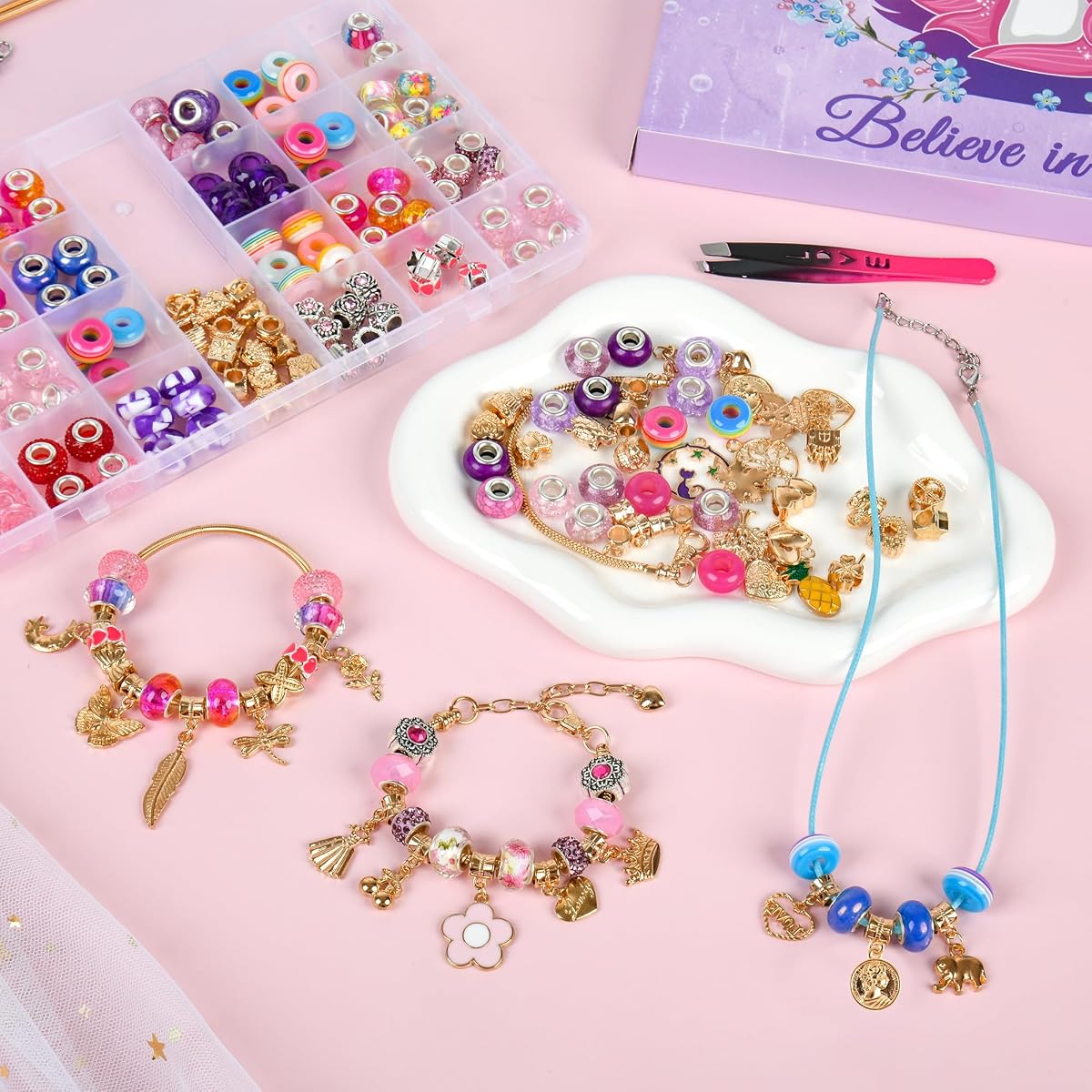 Everbloom Recycled Glass Jewelry Making Kit view 4