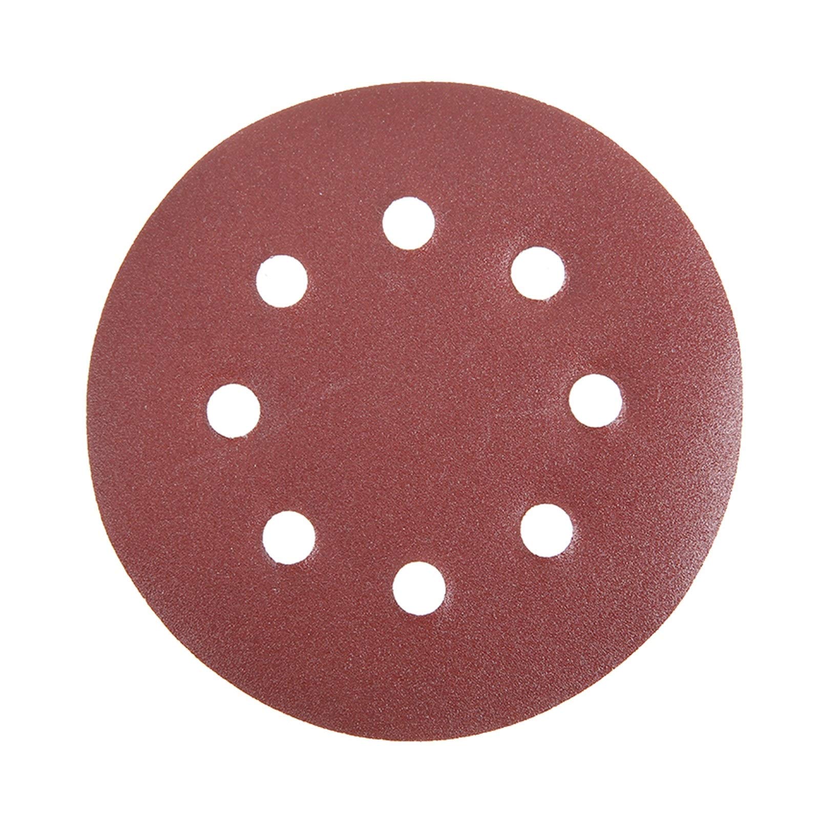 Pure-sander Papiers 125mm Sanding 60 80 100 120 240 Grits Ponçage disques Crochet boucle Poncer Accessoires Pièces for le polissage Outils 125pcs / Set