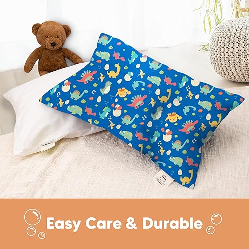 Miniatura 199 de KeaBabies Funda de almohada para niños pequeños de 13 x 18 pulgadas, funda de almohada de algodón orgánico para niños, niñas, funda de algodón suave
