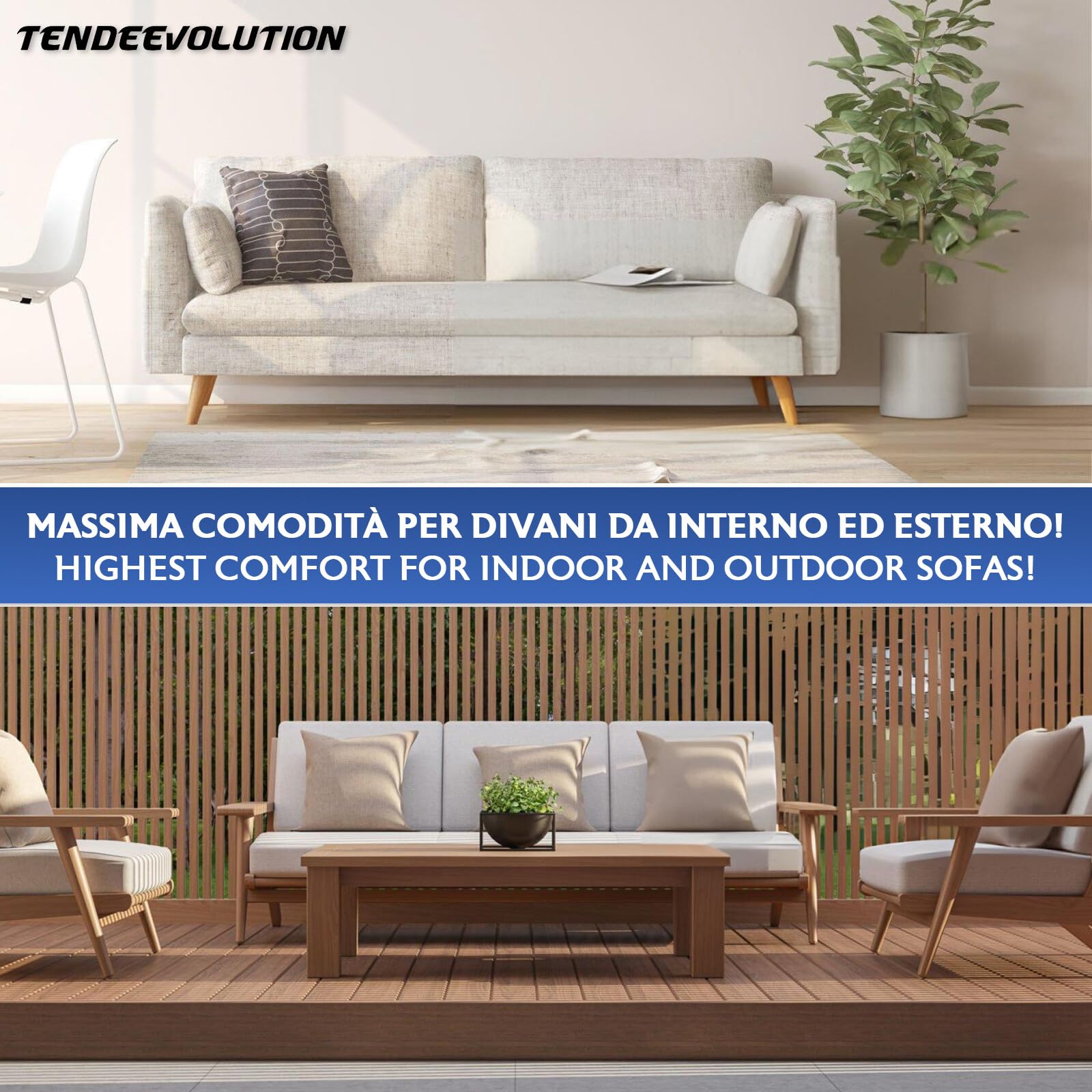 TENDEEVOLUTION Goma Espuma para Tapizar 100x25x40 cm. Espuma para Sofá, Respaldo para Cama o sillón, Esponja para Sofa