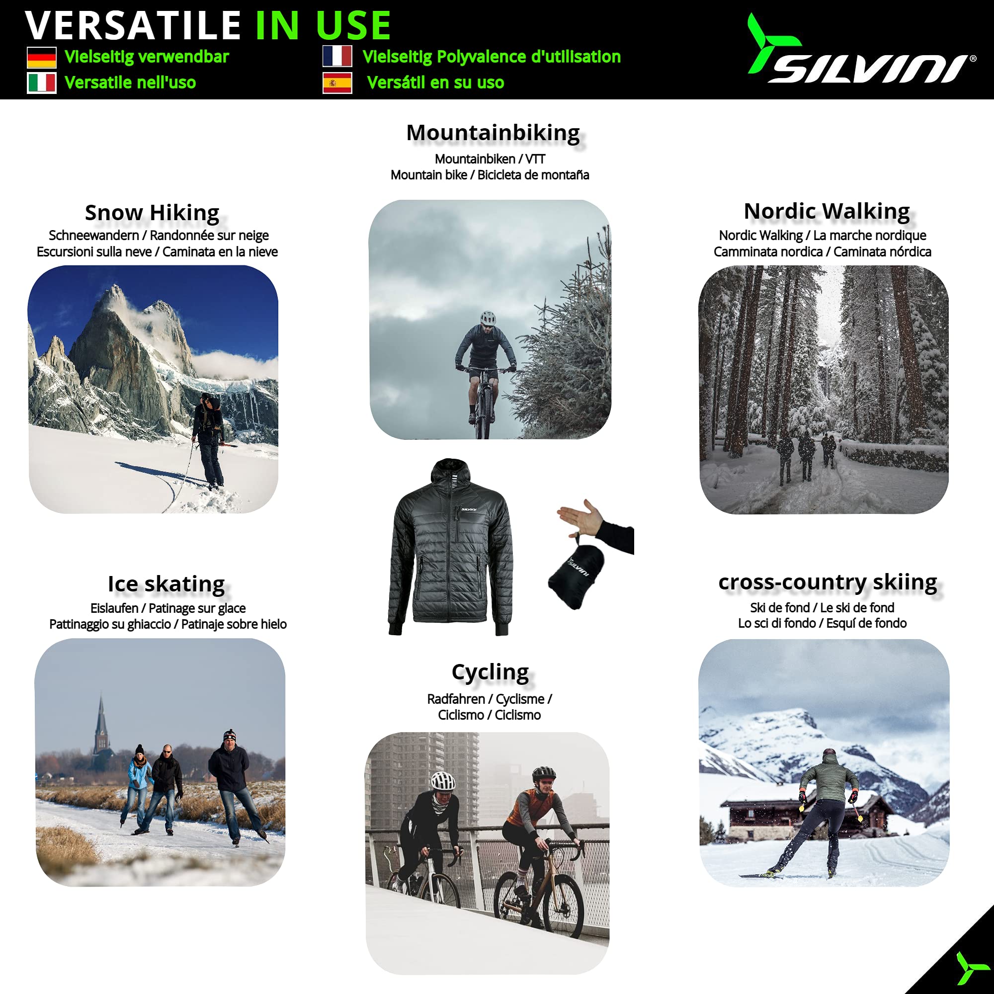 SILVINI Rutor Veste Homme
