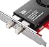 Carte tuner TV numérique TBS 6209se DVB-T2/C2/T/C/ISDB-T/C/ATSC1.0 Octa PCIe pour serveur PC IPTV