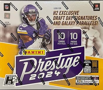 Amazon.com: 2024 Panini Prestige NFL Trading Card Box (Hobby H2