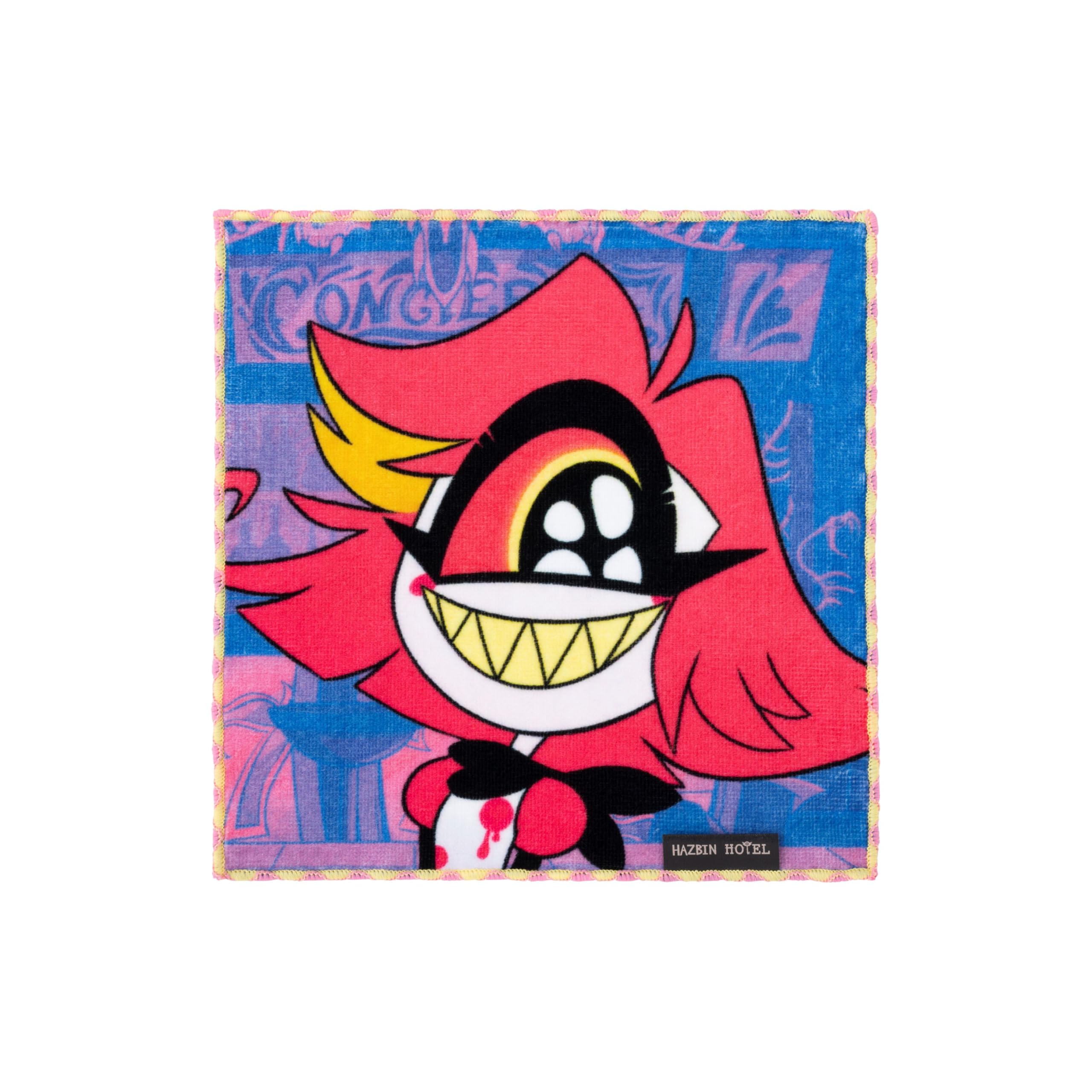 Amazon｜HAZBIN HOTEL ファニーフェイスなハンドタオル （ニフティ