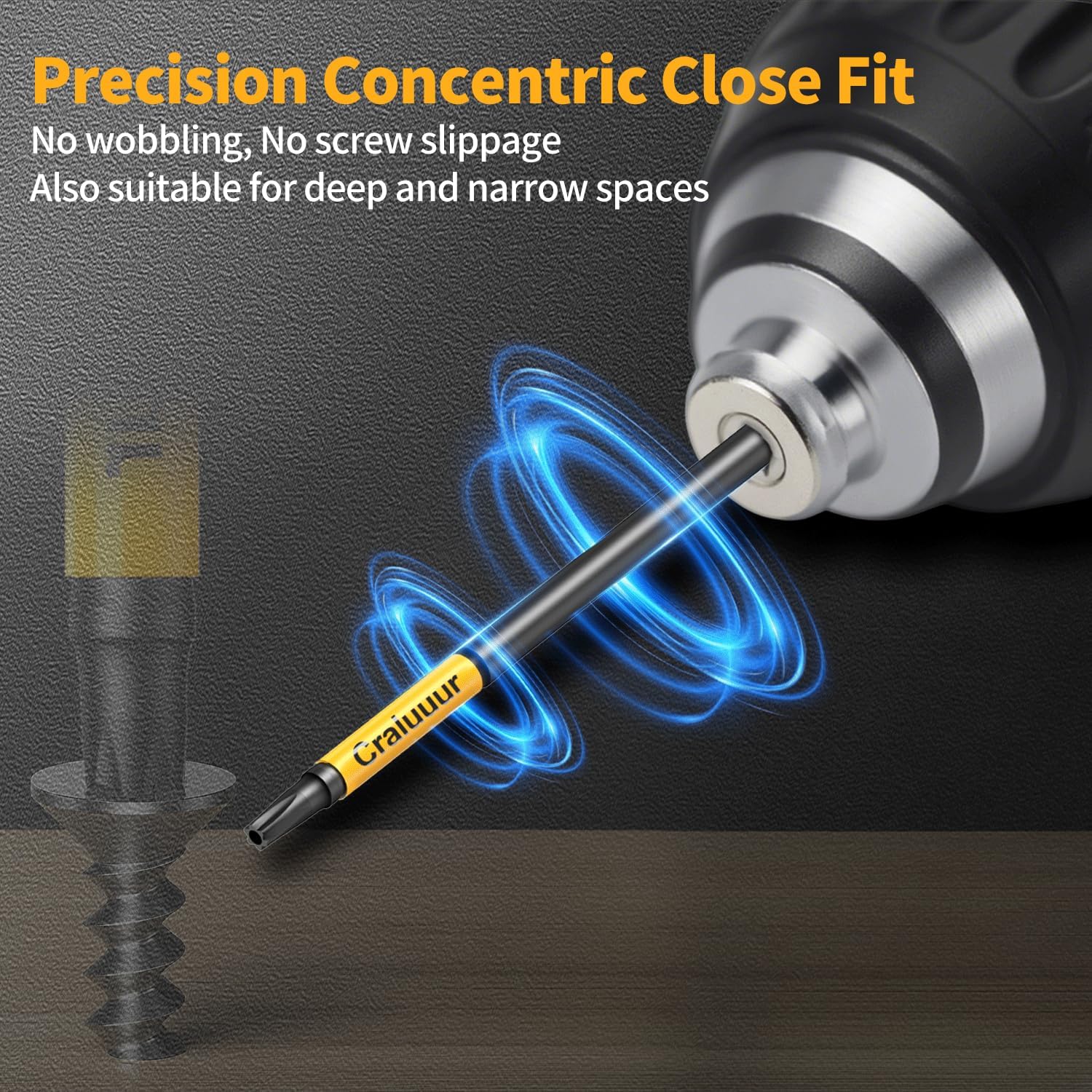 14PCS Impact Long Torx Bit Set, 6-Inch, T7–T40, Tamper Proof Star Bits Set, Magnetic Security Torx Bit Set with 1/4 Inch Hex Shank, S2 Steel, Ideal for Automotive, DIY, Electronics thumbnail