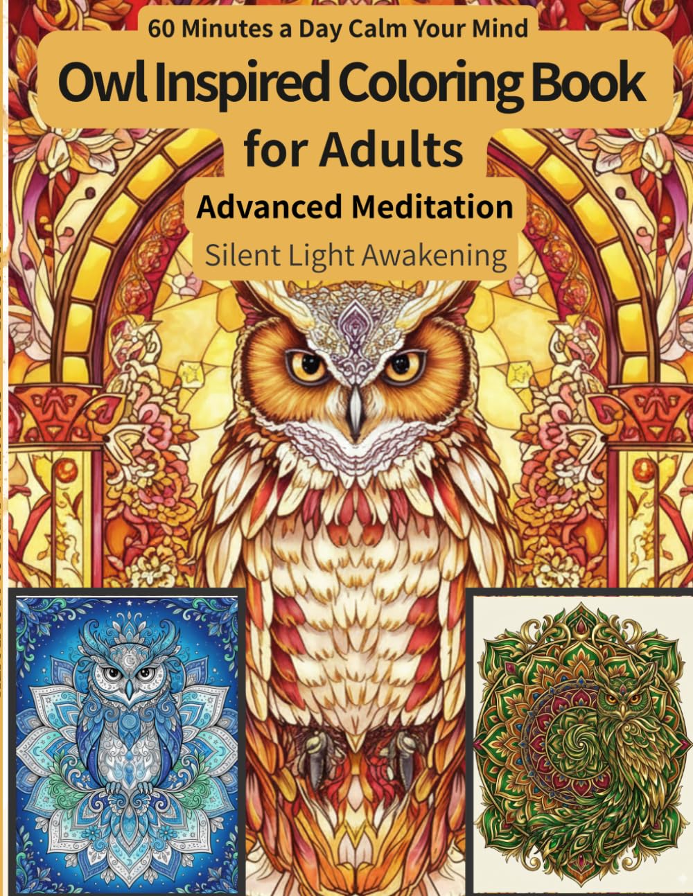 Advanced Owl Coloring Book: Advanced Meditation Edition – Silent Light Awakening: Intricate Zen Owl Patterns for Mindful Mastery and Emotional Relaxation (Owl Flow State Coloring Series)