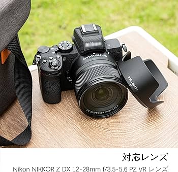 ニコン 一眼レフカメラF70 レンズ 28-200mm レンズフード　HB-12 Amazon | JJC HB-112 レンズフード 可逆式 Nikon NIKKOR Z DX 12-28mm