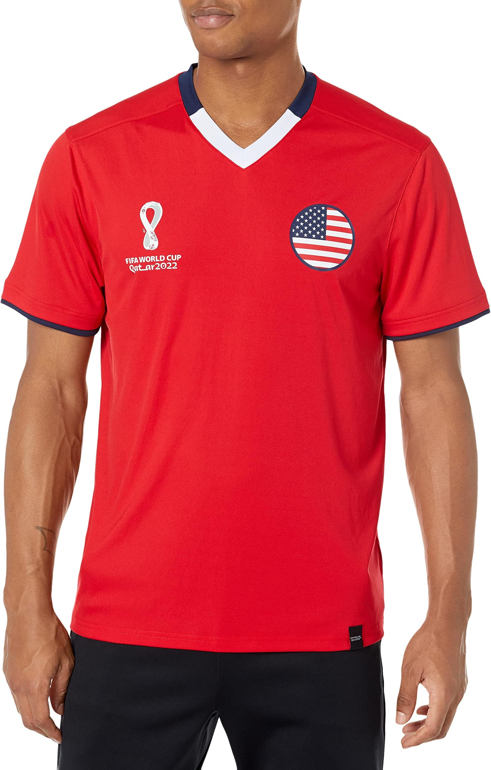 International Soccer Mens FIFA World Cup Classic Secondary Short Sleeve Jersey